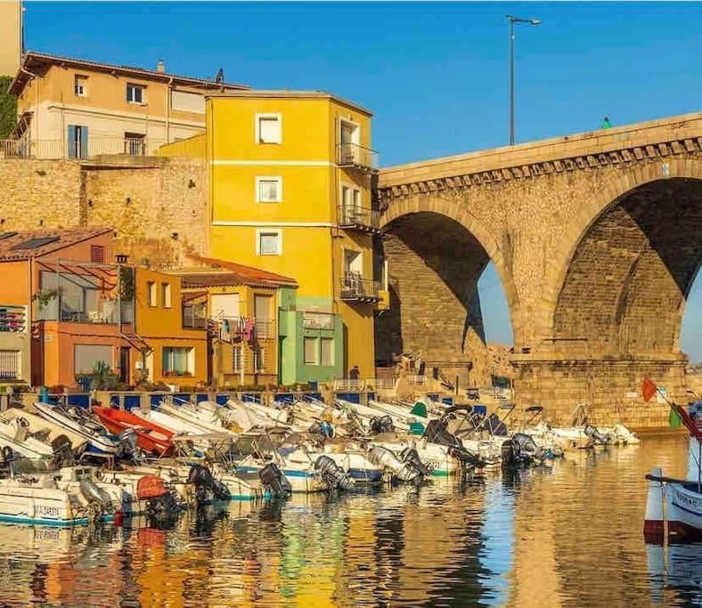 Vallon Des Auffes : Le Cabanon De Mireille Villa Marsella Exterior foto